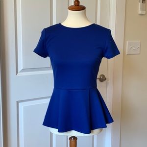 Peplum top